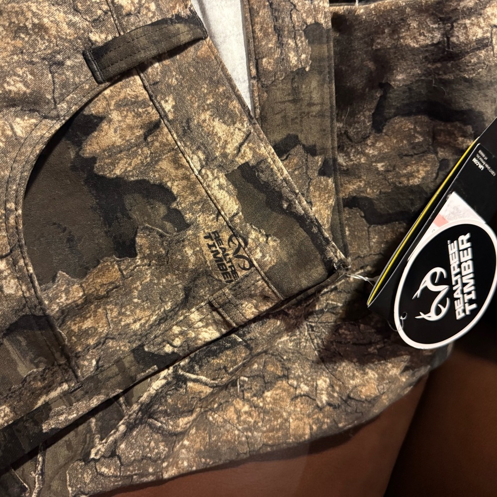 🆕 NWT Under Armour RealTree Timber Brown Straight Loose 40x30 STORM Camo Pants - Picture 5 of 13